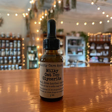 Load image into Gallery viewer, Milky Oat Top Glycerite -alcohol free herbal extract