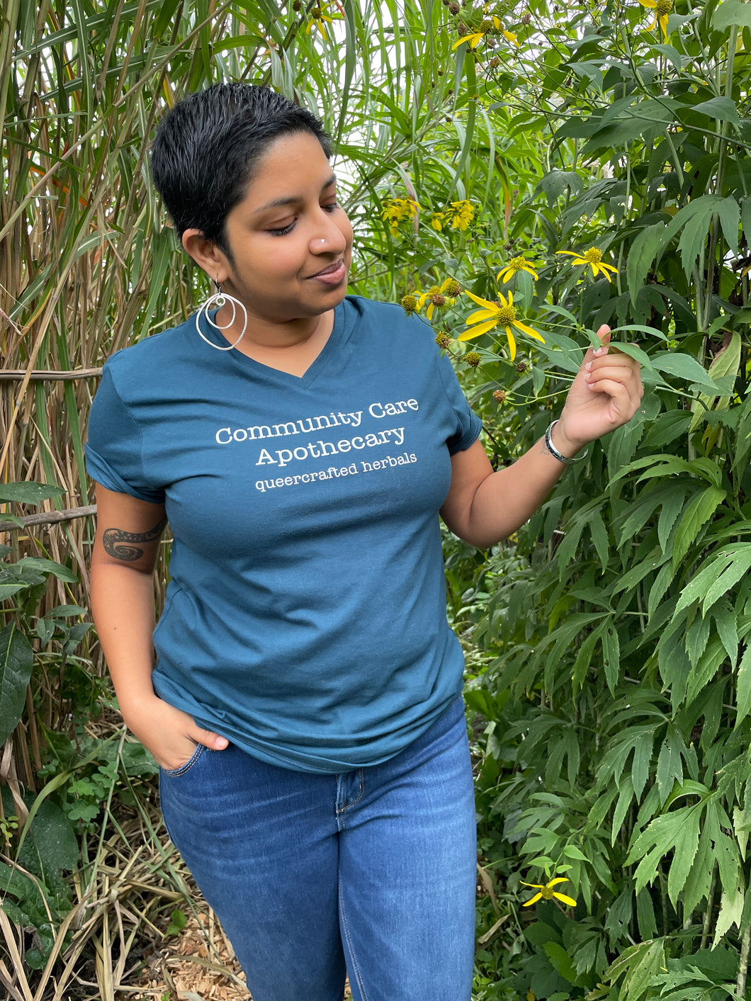 Community Care Apothecary | queercrafted herbals T-shirt