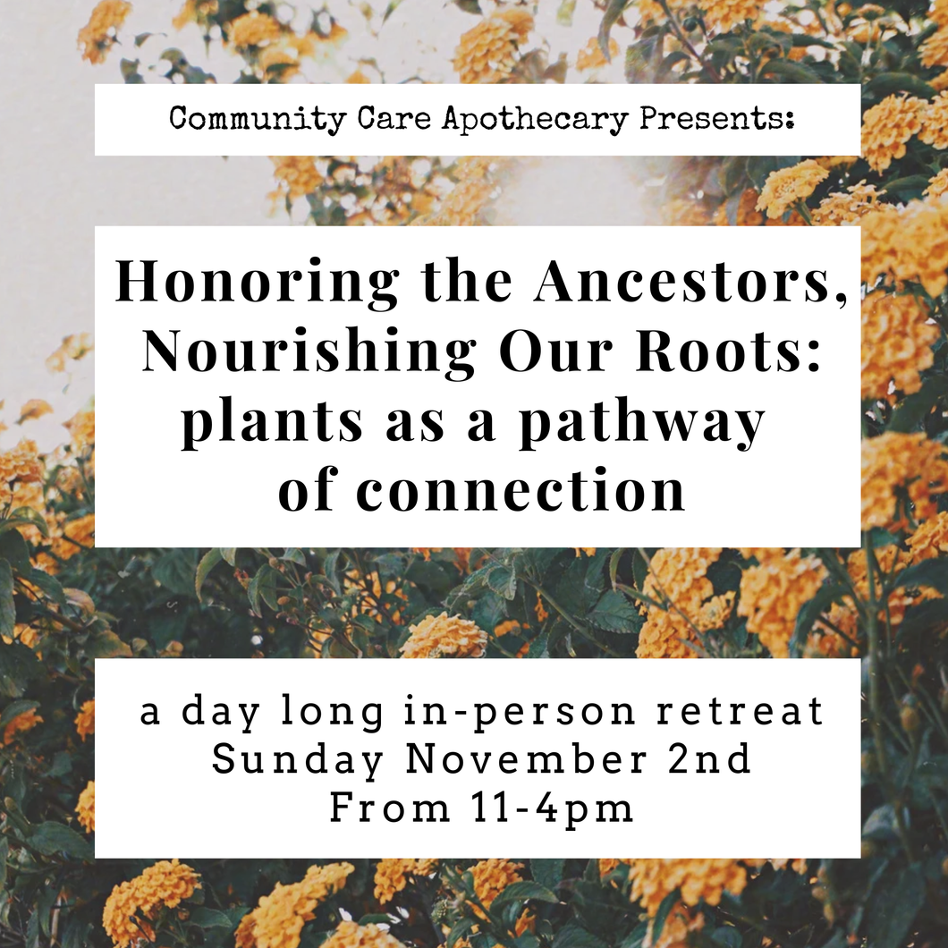 Honoring the Ancestors, Nourishing Our Roots Retreat