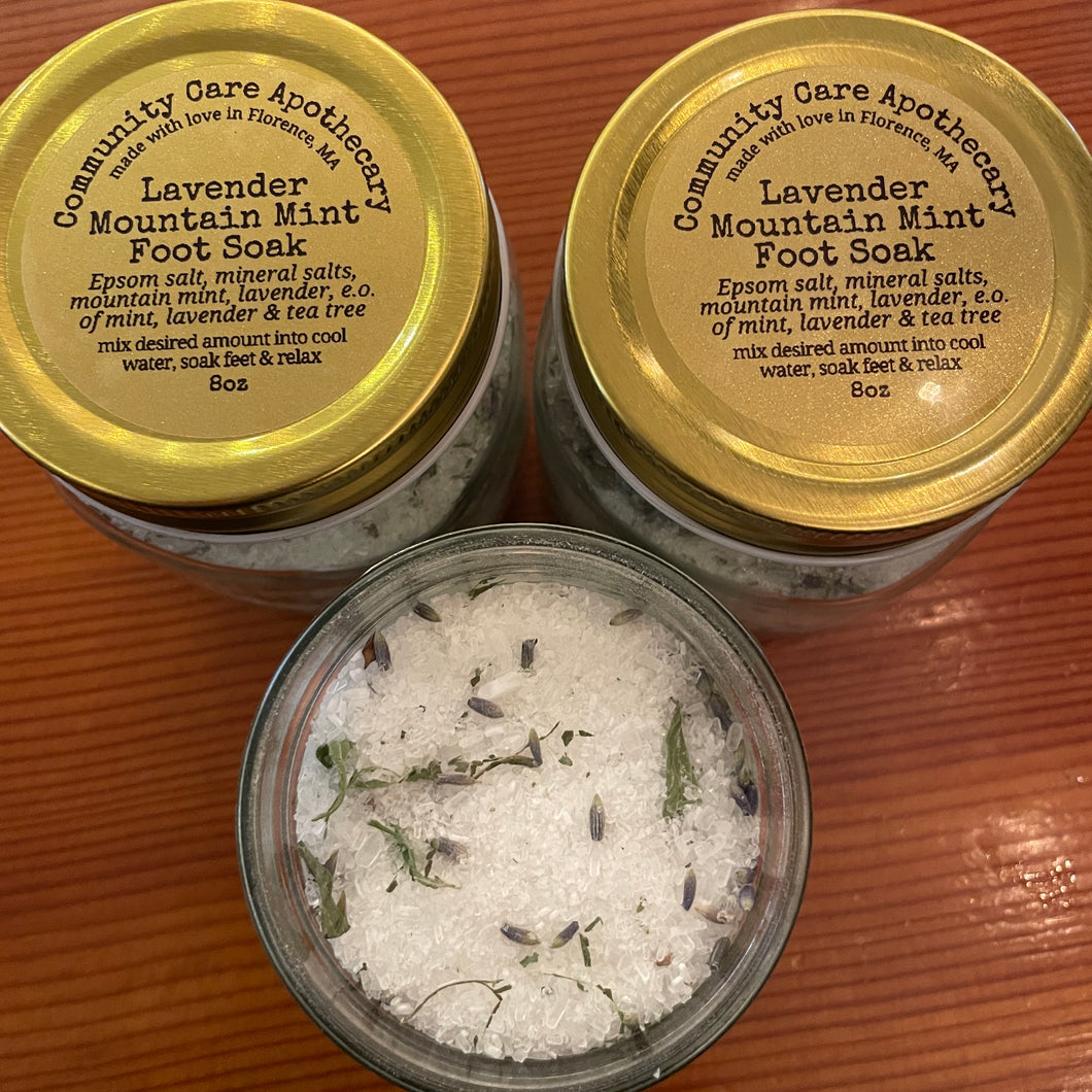 Lavender Mountain Mint Foot Soak