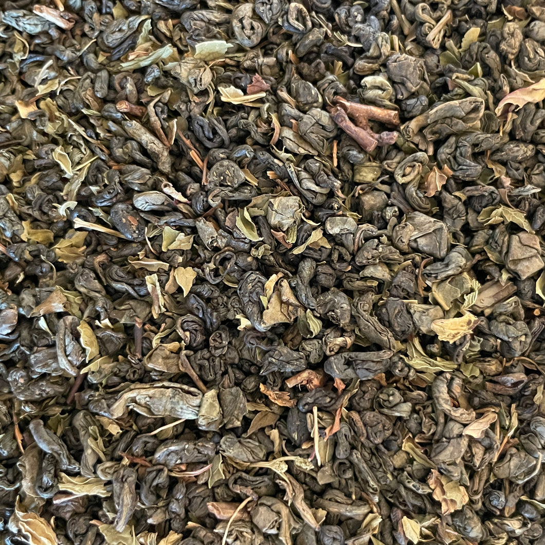 Mint Green Tea (caffeinated)