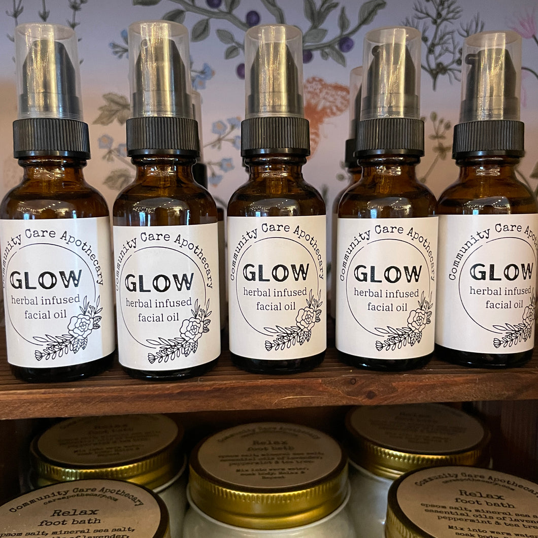 GLOW herbal infused facial oil