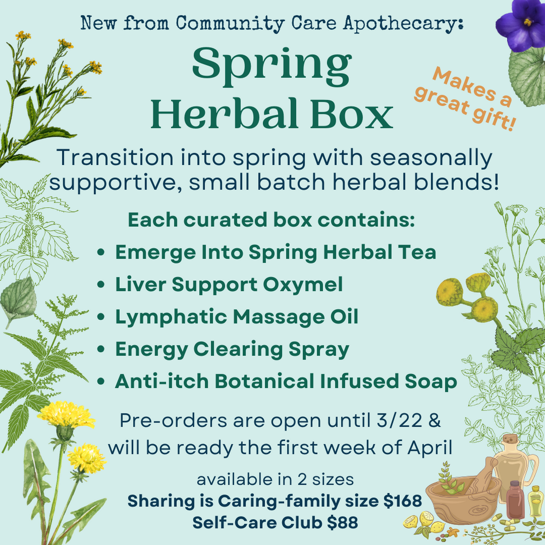SPRING: seasonal herb box pre-order