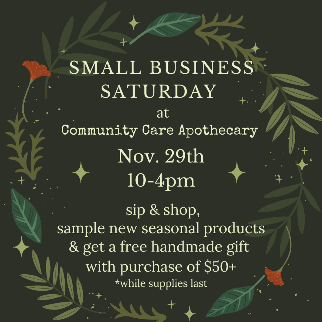 Sip & Shop: Small Business Saturday