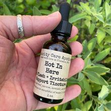 Load image into Gallery viewer, Hot In Here | hot flash + irritability support tincture
