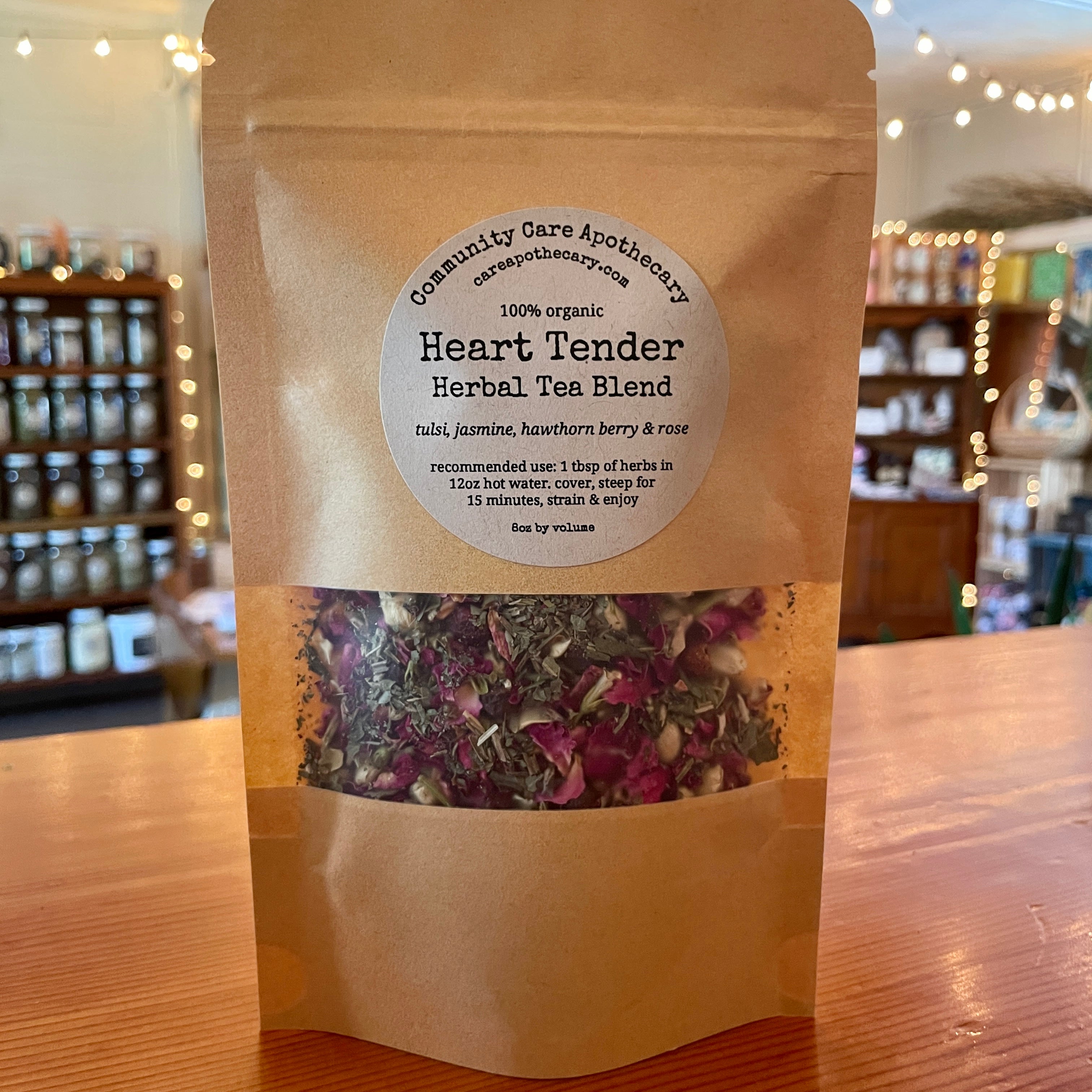 Heart Tender Herbal Tea – Community Care Apothecary