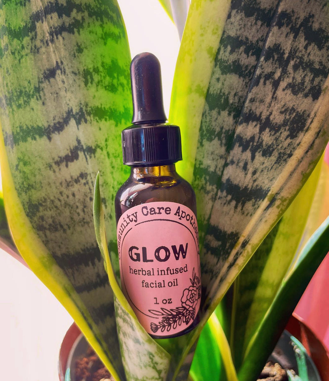 GLOW herbal infused facial oil