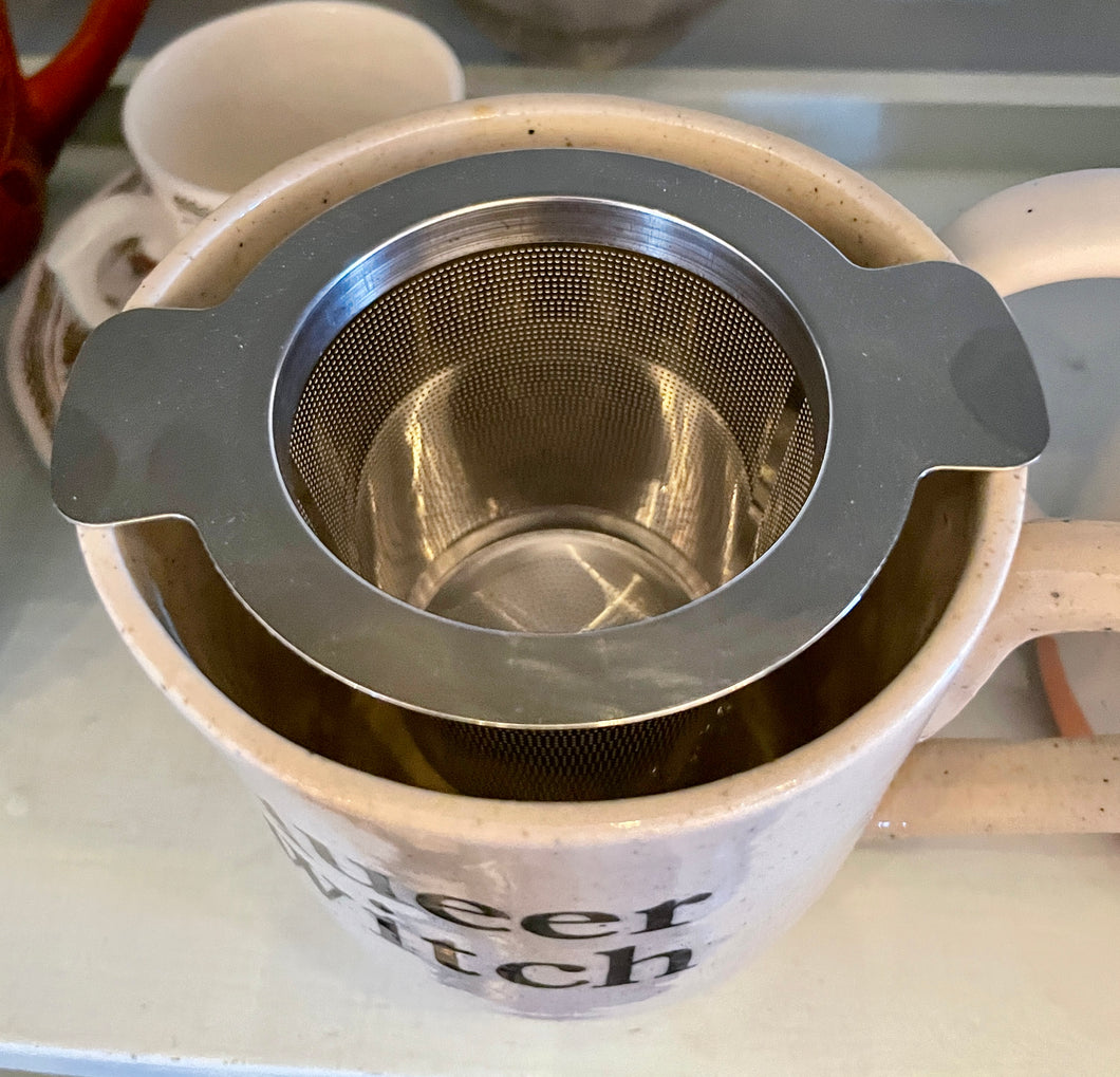 Tea Steeper with Strainer and Cover