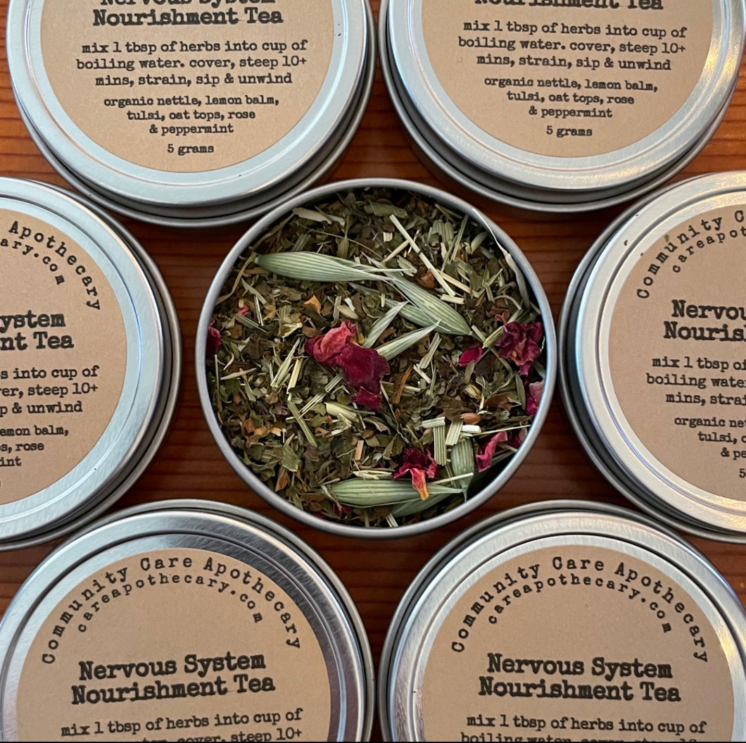 Nervous System Nourishment Tea Tin